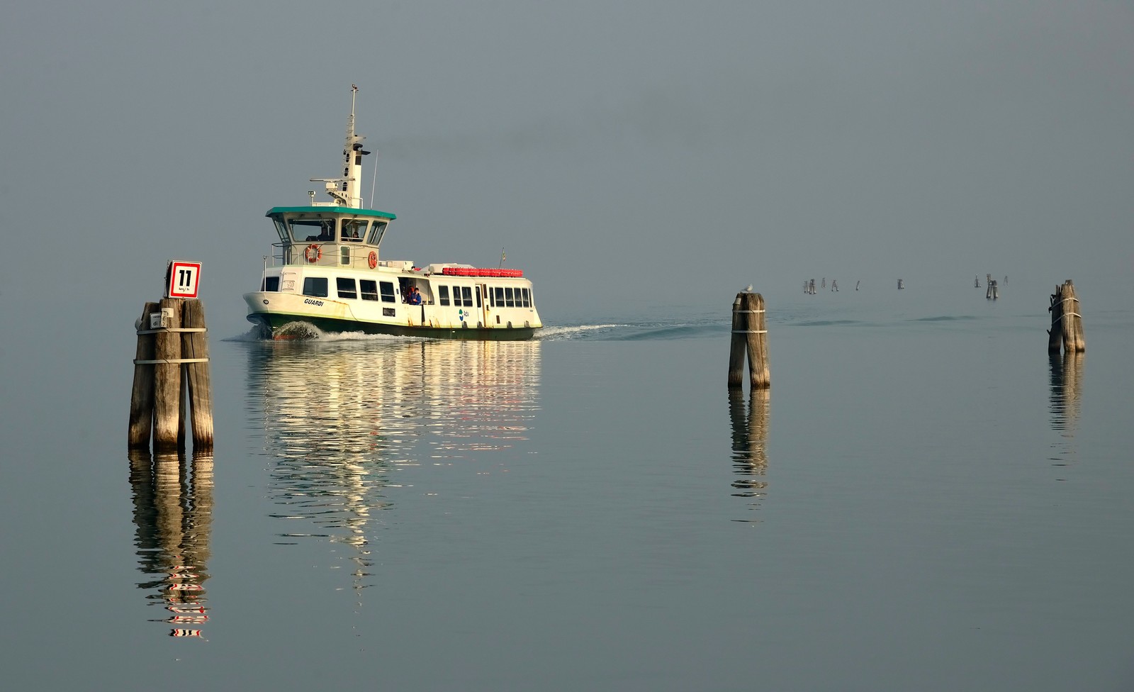 Venetian lagoon - My, Venice, Lagoon, Italy, Ship, Water, Landscape