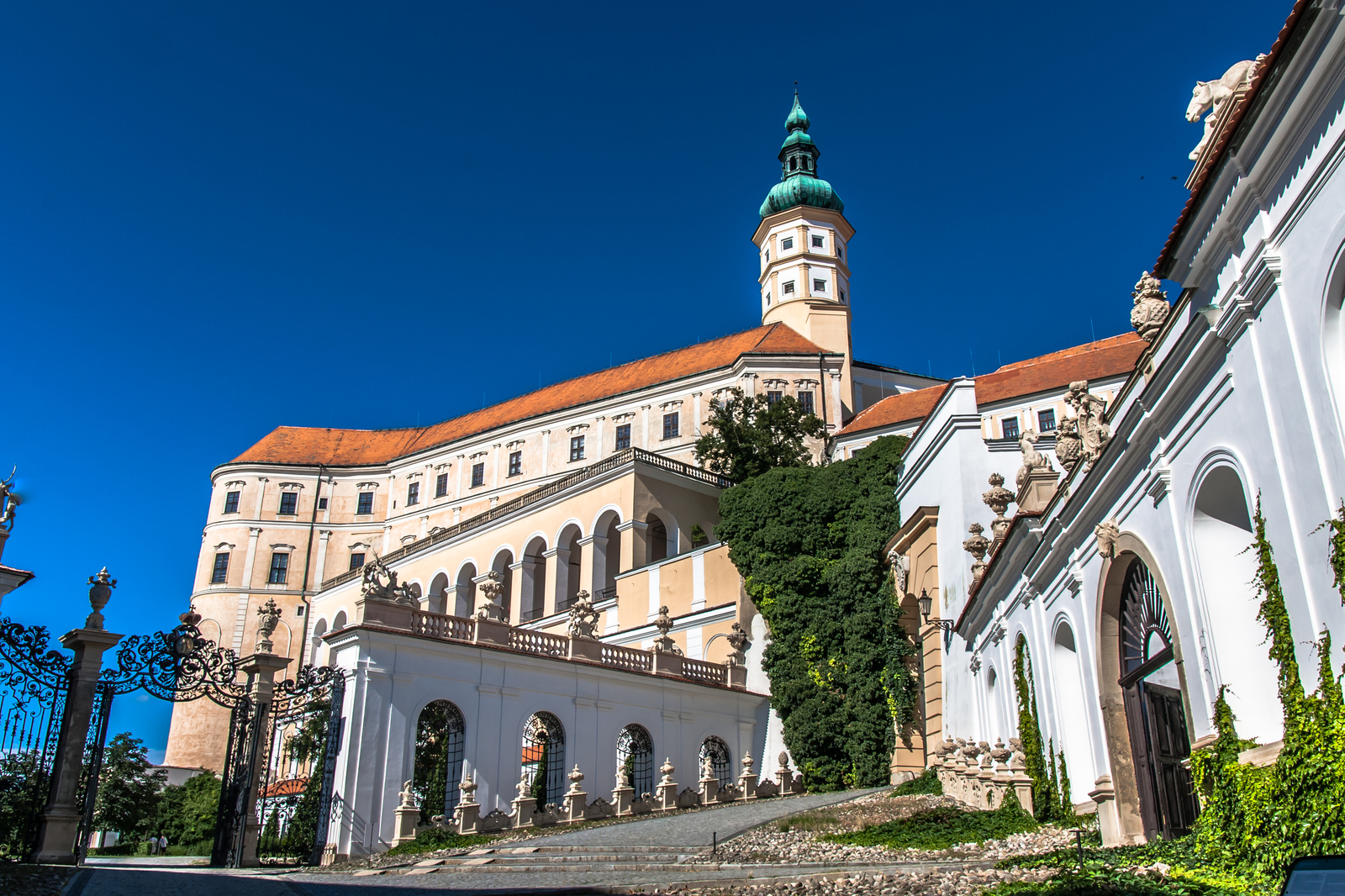 The town of Mikulov in Moravia - My, Czech, Moravia, , Lock, Story, , Longpost