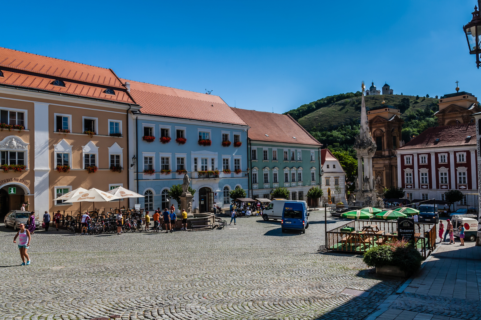 The town of Mikulov in Moravia - My, Czech, Moravia, , Lock, Story, , Longpost