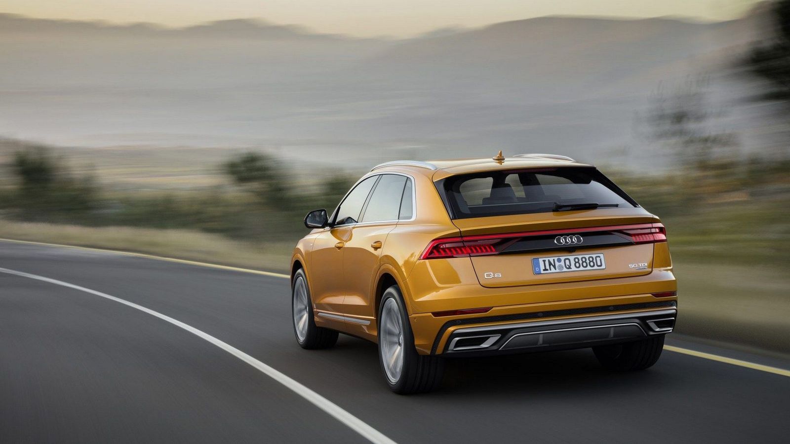 Audi introduced a large, sporty and beautiful crossover. - Audi Q8, New items, Longpost, Auto