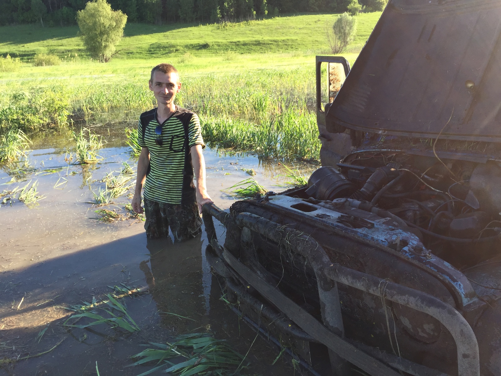 Pokatushki on May 1st - My, UAZ, Niva, Offroad, , Pokatushki, Video