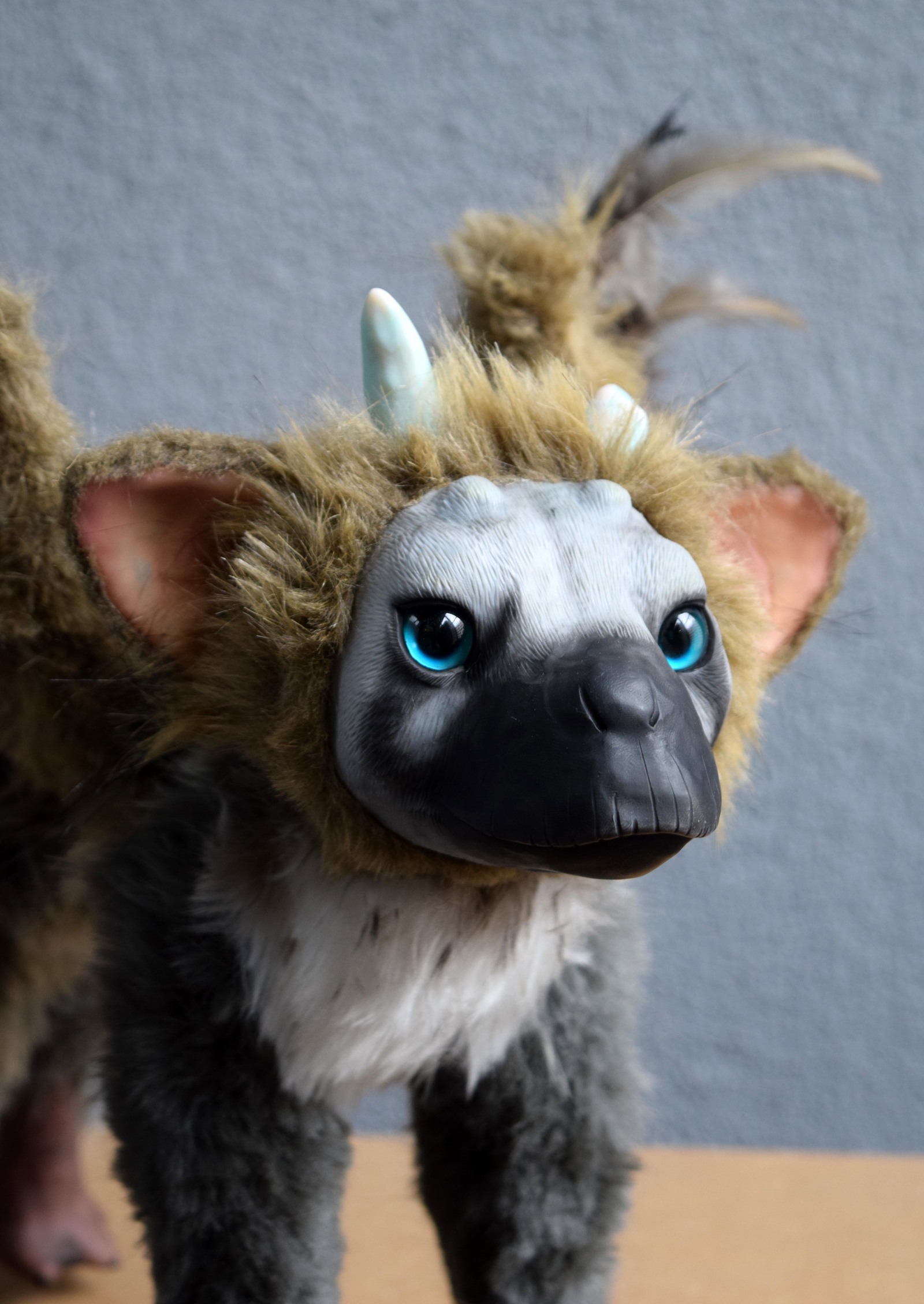 Trico | The Last Guardian - My, Handmade, The Last Guardian, Playstation 4, Author's toy, Copyright, Needlework, Needlework without process, Longpost