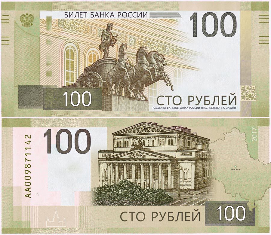 100 Рублей 2025 Года Фото
