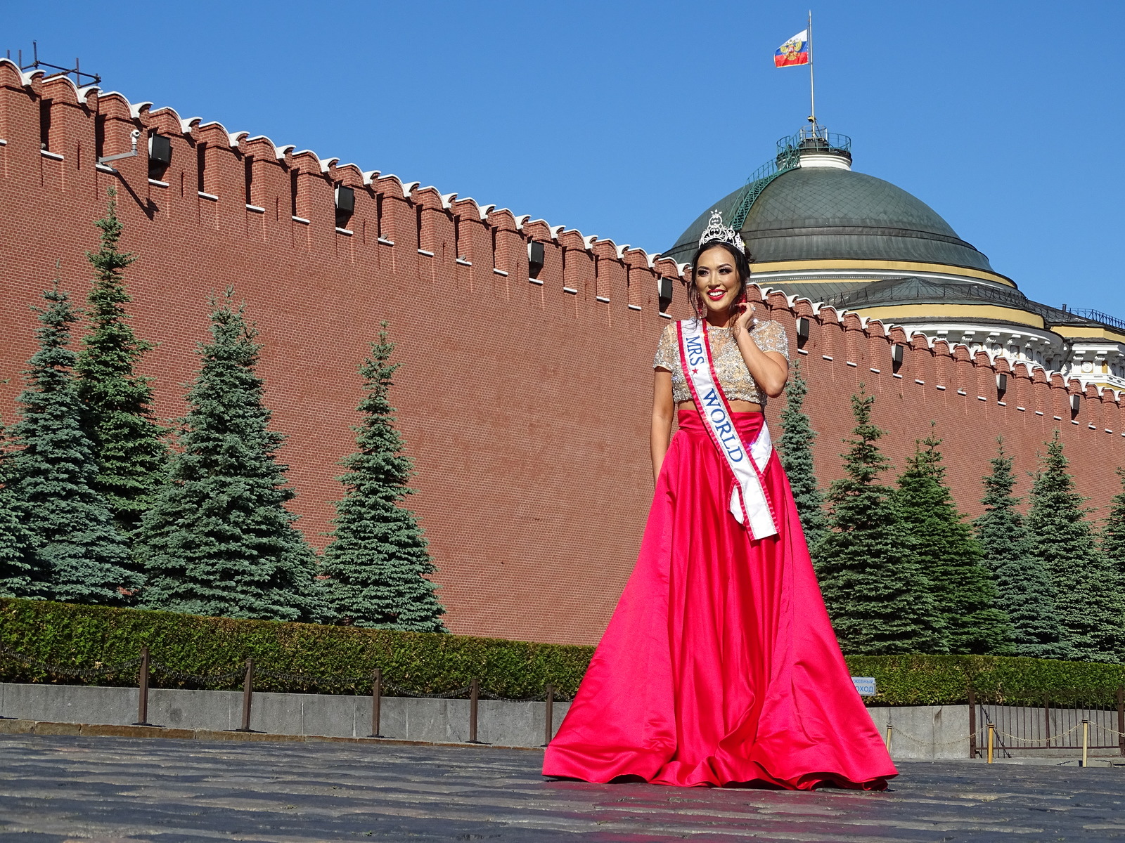 Photo session with Mrs. World 2017, in Moscow - My, The photo, Sony, the Red Square, , Longpost