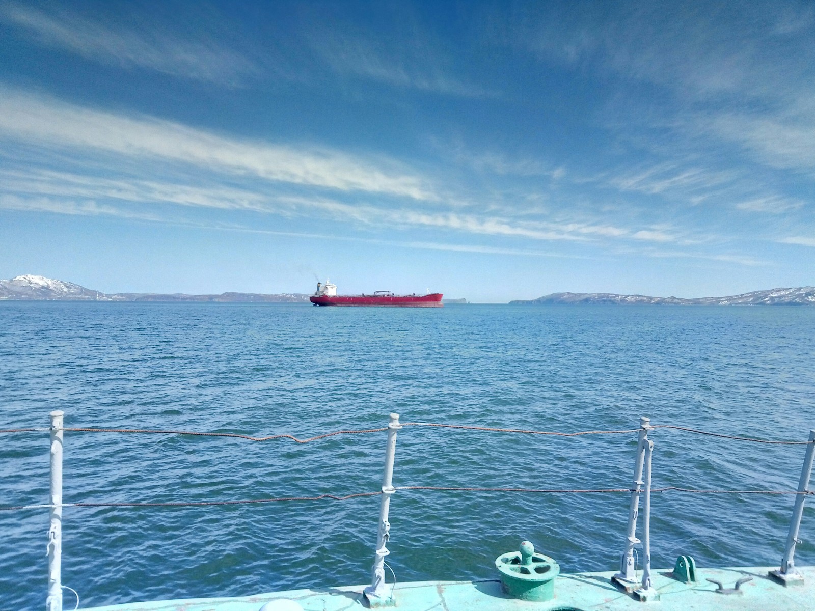 A few photos from sea trials of MRK. - My, Kamchatka, Volcano, Longpost, Koryaksky Volcano, Avachinsky volcano, Vilyuchinsky volcano