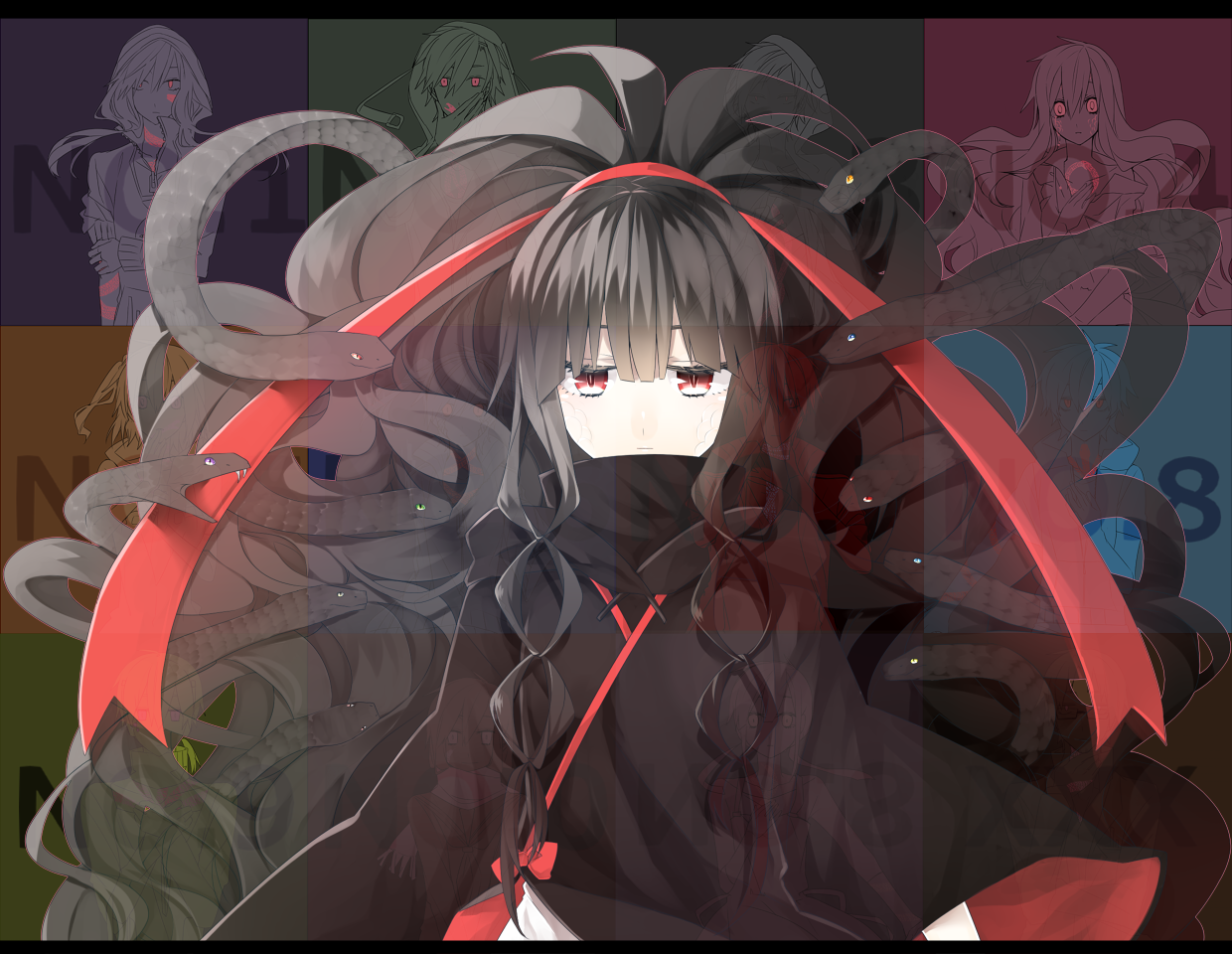 A world that does not end - Аниме, Anime Art, Kagerou Project, Mekakucity Actors, Azami, Pixiv