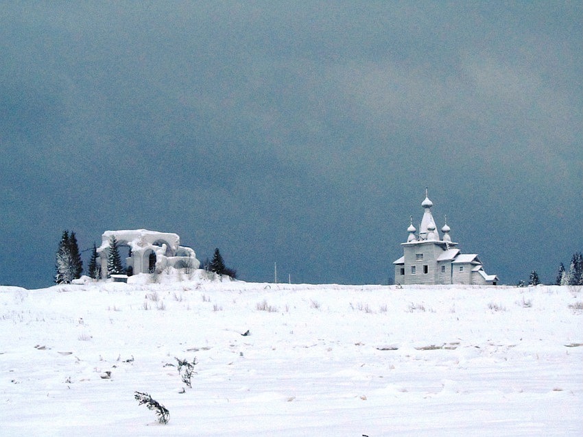 Monument of architecture in Russia. - My, , Arkhangelsk region, Restoration, Psychology, Story, Local history, Chapel, Cemetery, Longpost