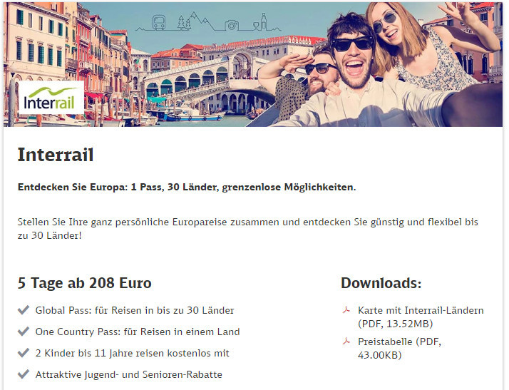 Interrail - for 208 euros throughout Europe - My, Europe, Tourism, A train