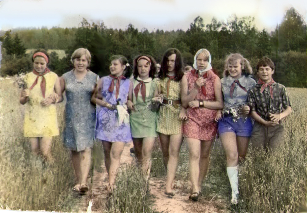 Pioneers. - Photoshop, Colorization