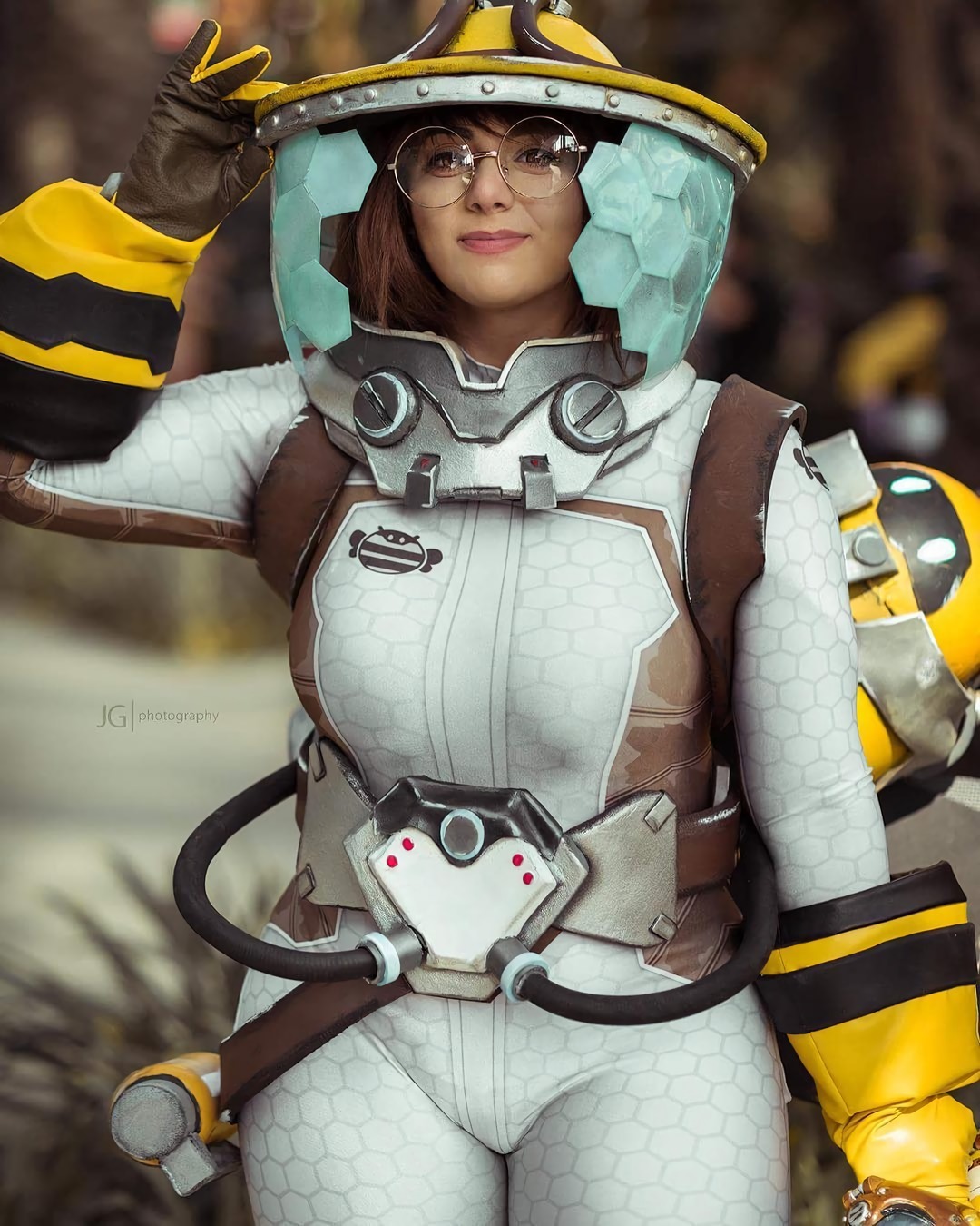 Mei by Momokun (Mariah Mallad) - NSFW, Momokun, Косплей, Overwatch, Mei, Девушки, Толстушки, Гифка, Длиннопост, Полнота