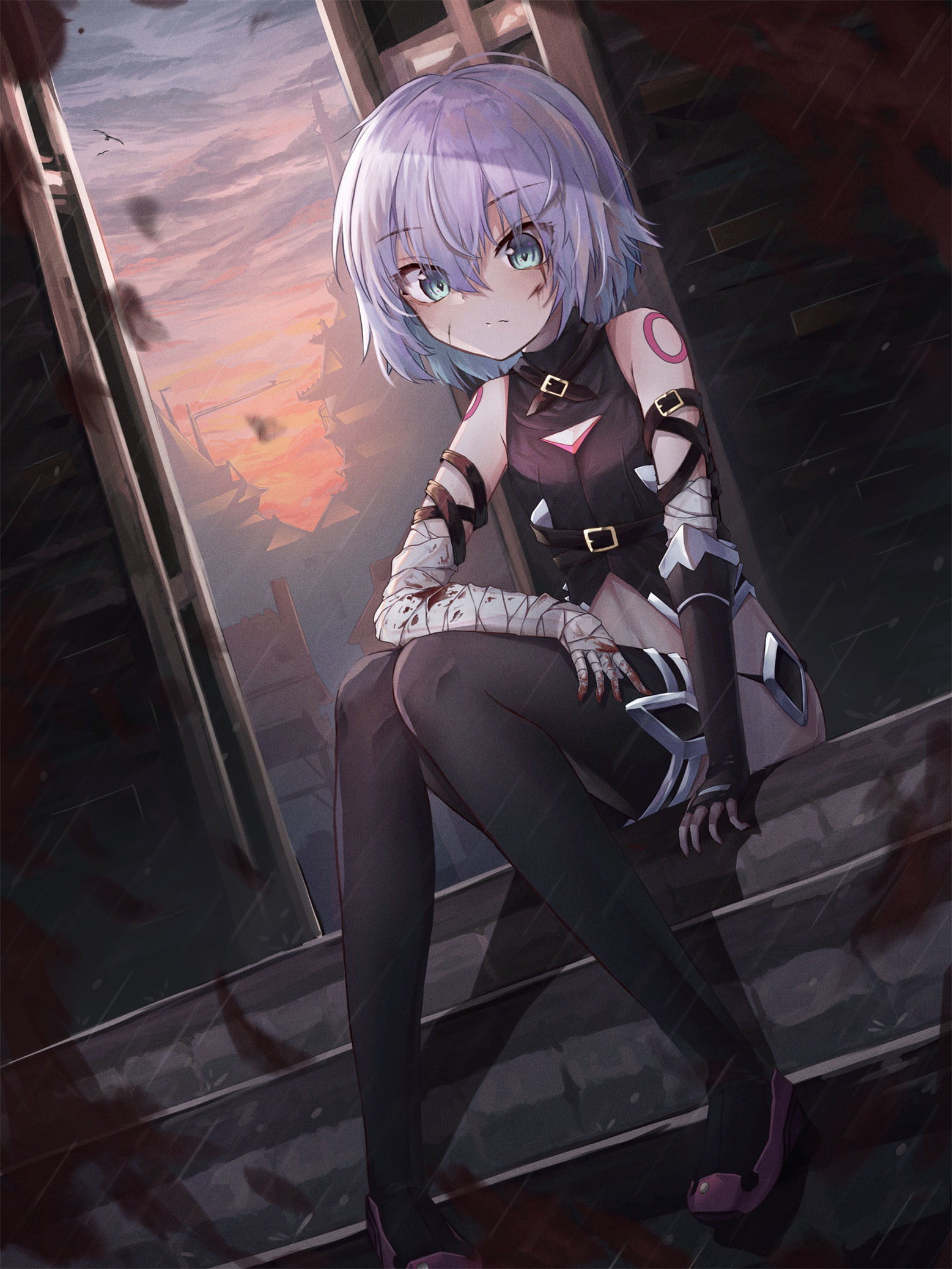 Abomination from slum - Аниме, Anime Art, Fate Apocrypha, Fate Grand Order, Assassin of Black, Jack the Ripper