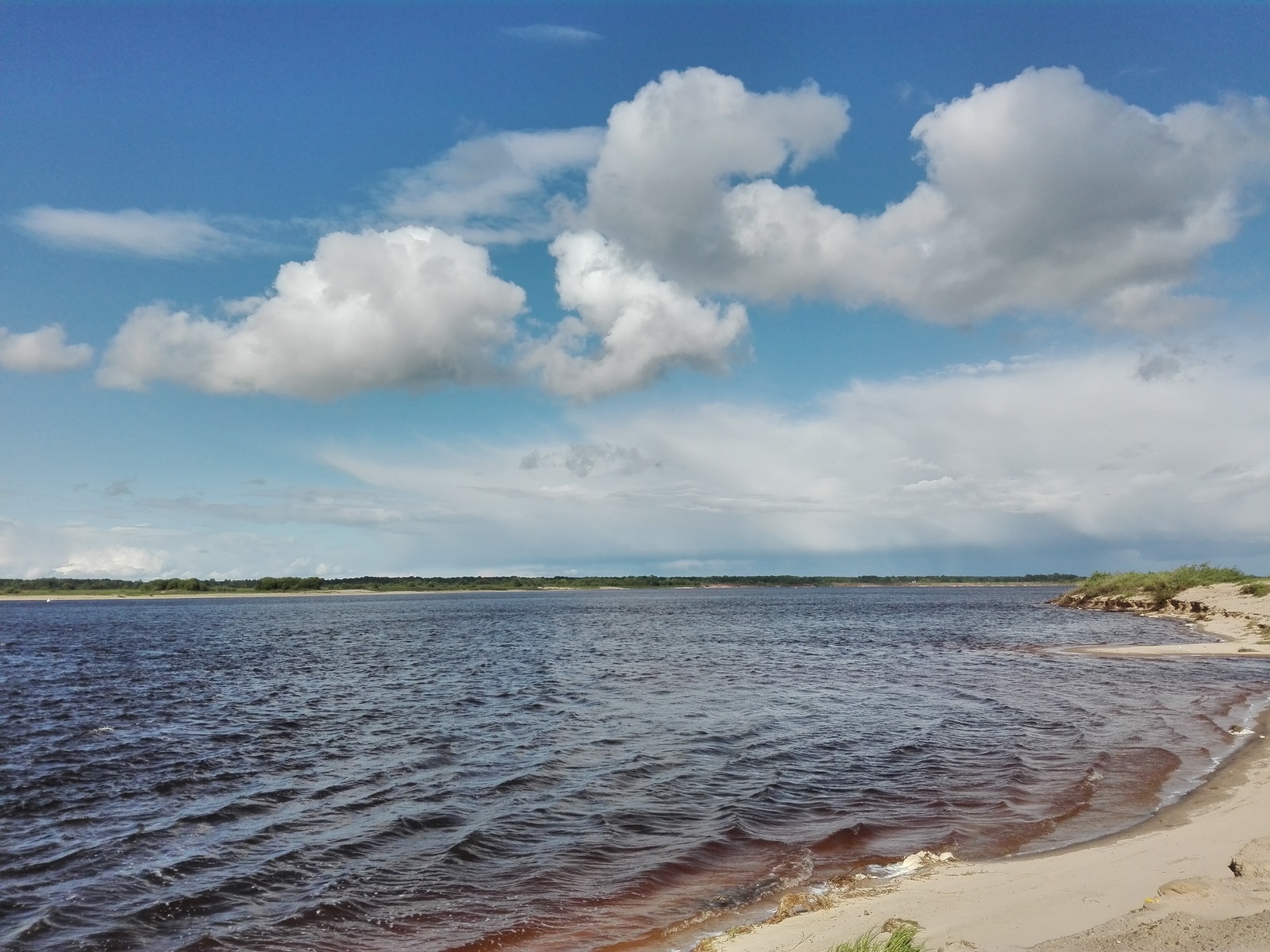 On the Volga - My, Volga river, A bike, River, Longpost