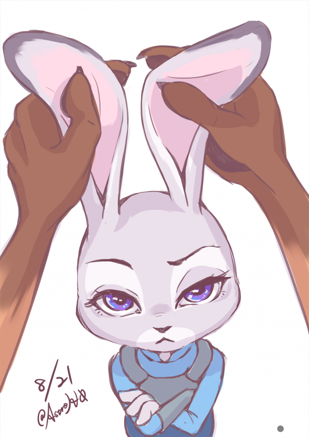 How long are you going to touch them? - Zootopia, Zootopia, Judy hopps