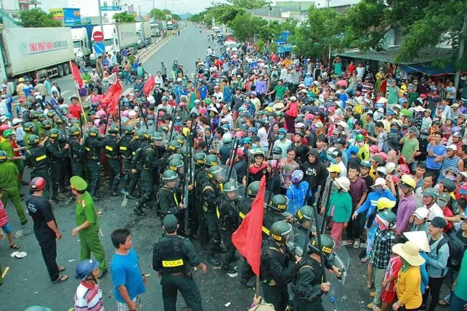 Protest demonstrations in Vietnam. - My, Vietnam, Protest actions, Longpost