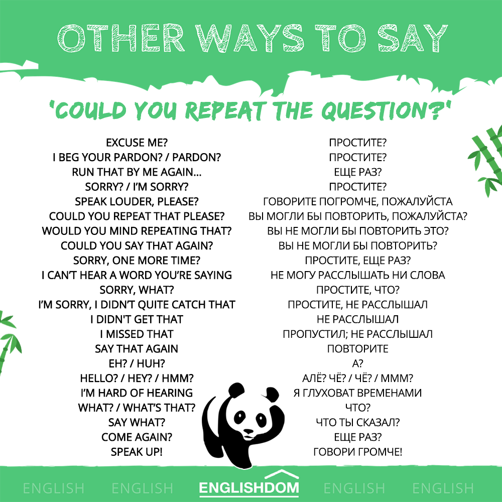Ways to ask your interlocutor in English - My, English language, Learning English, , Englishdom