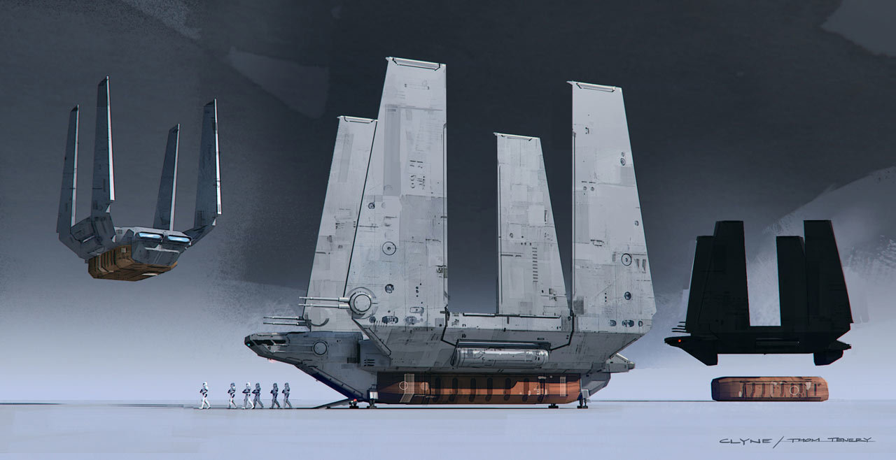 Star Wars technology: shuttles. - My, Star Wars, Fantasy, Technics, Spaceship, Longpost