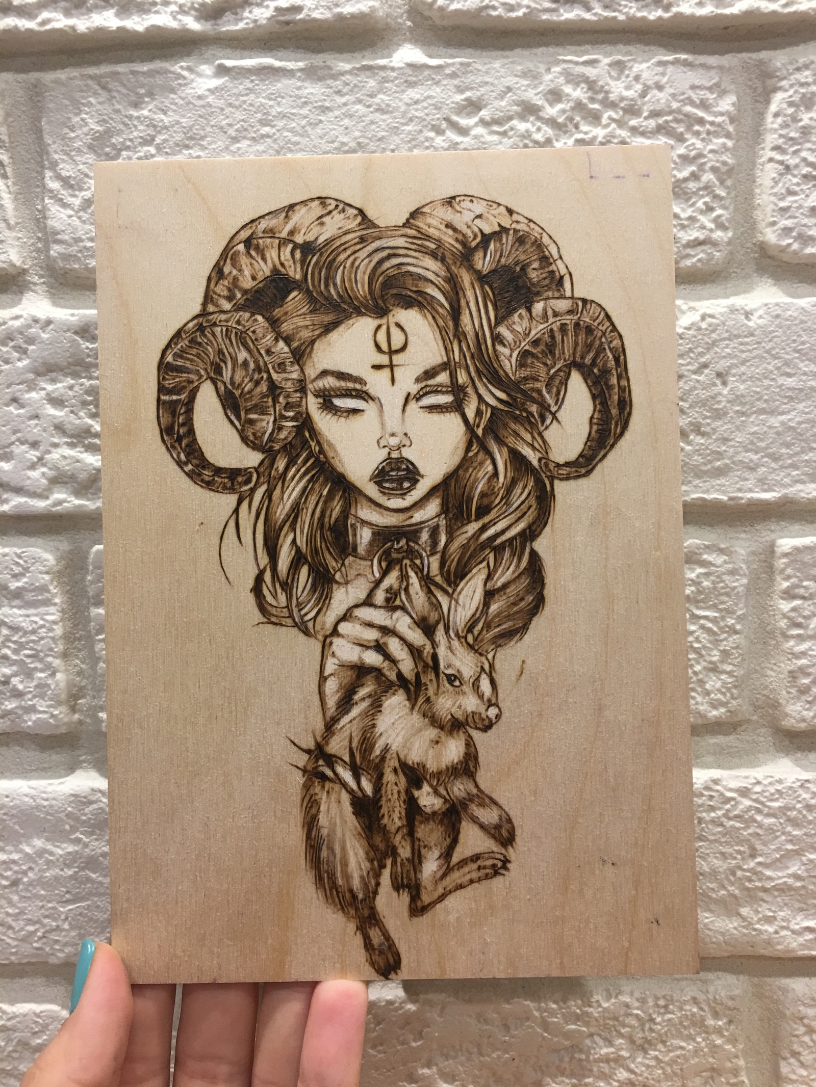 Witch - My, Pyrography, Needlework with process, Longpost, With your own hands, Needlework