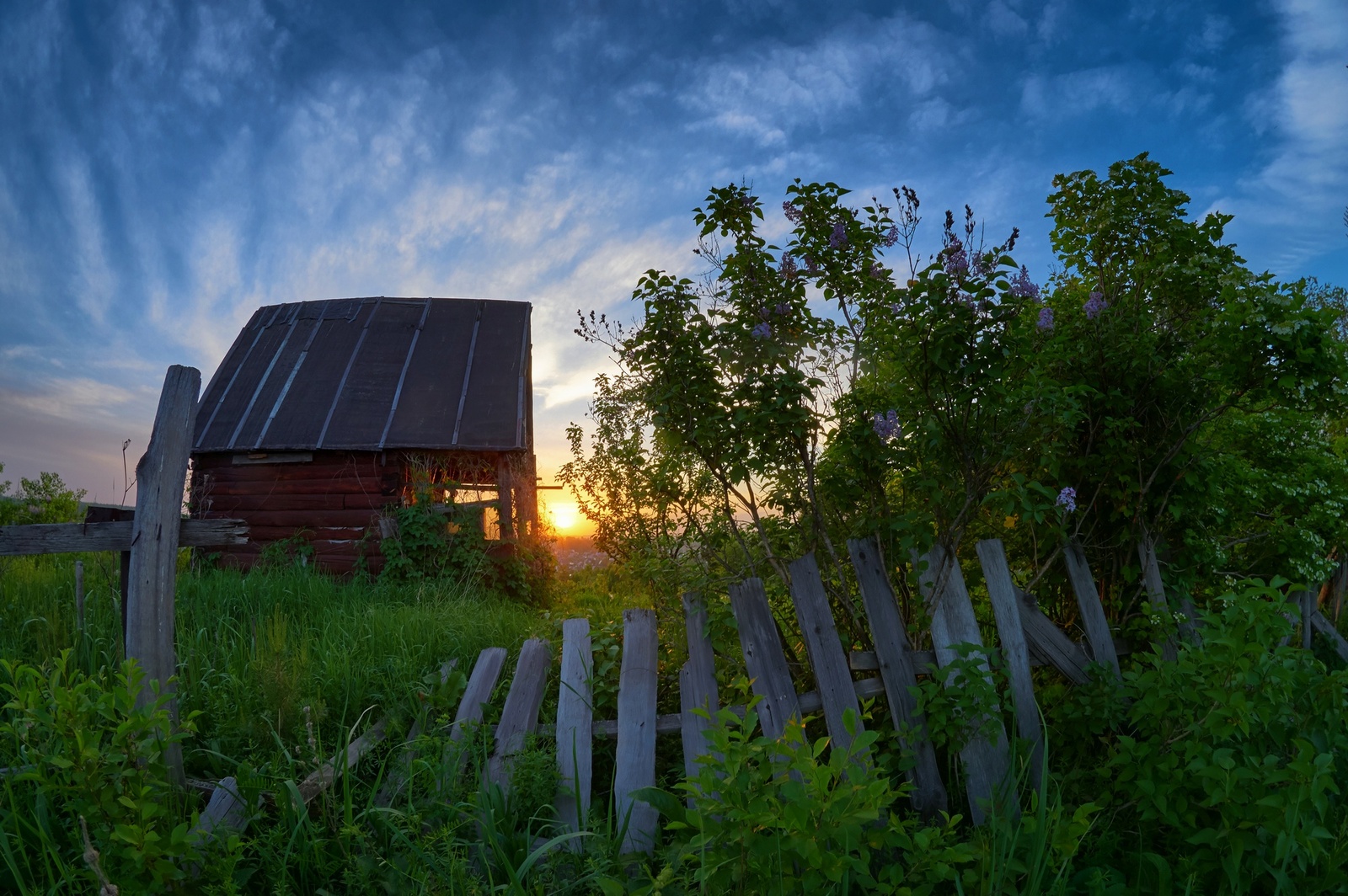 June evening in Siberia - My, Siberia, Nature, Sunset, HDR, Summer, Longpost, Prokopyevsk