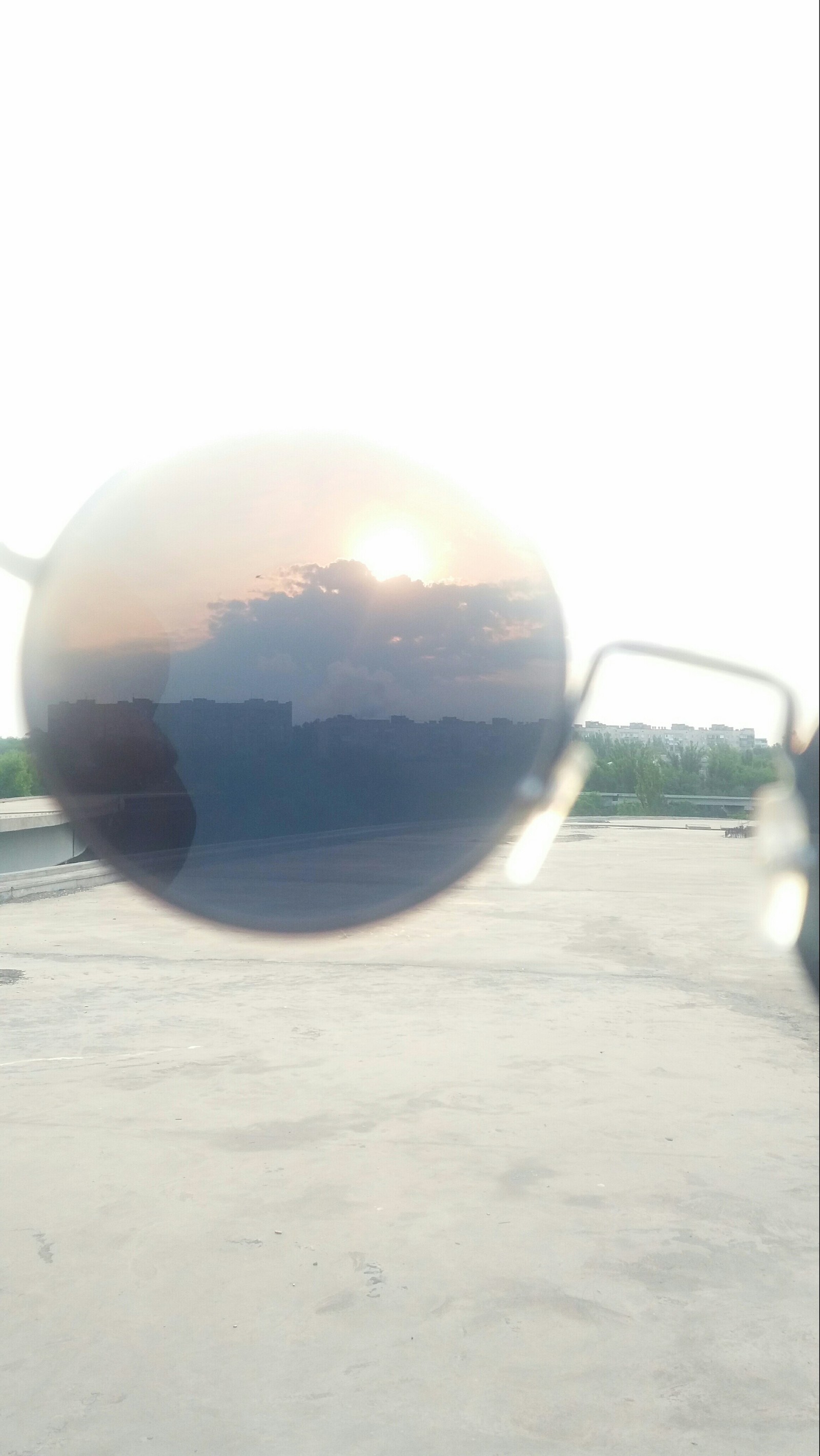 dawn - My, Sunglasses, dawn, The photo, Longpost