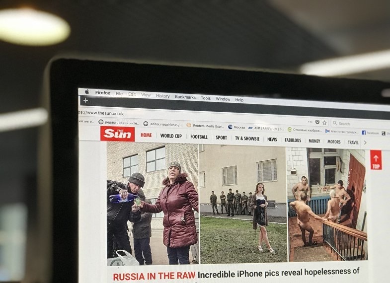 British tabloid The Sun removes its own fake - Text, Longpost, The photo, Russia, Politics, news, Great Britain