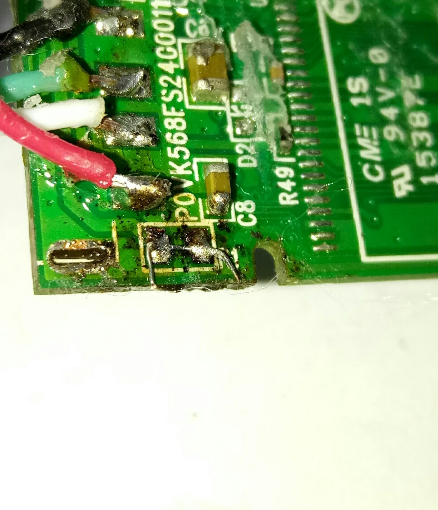 poor flash - My, Resistor, Burned out, Genius, Longpost