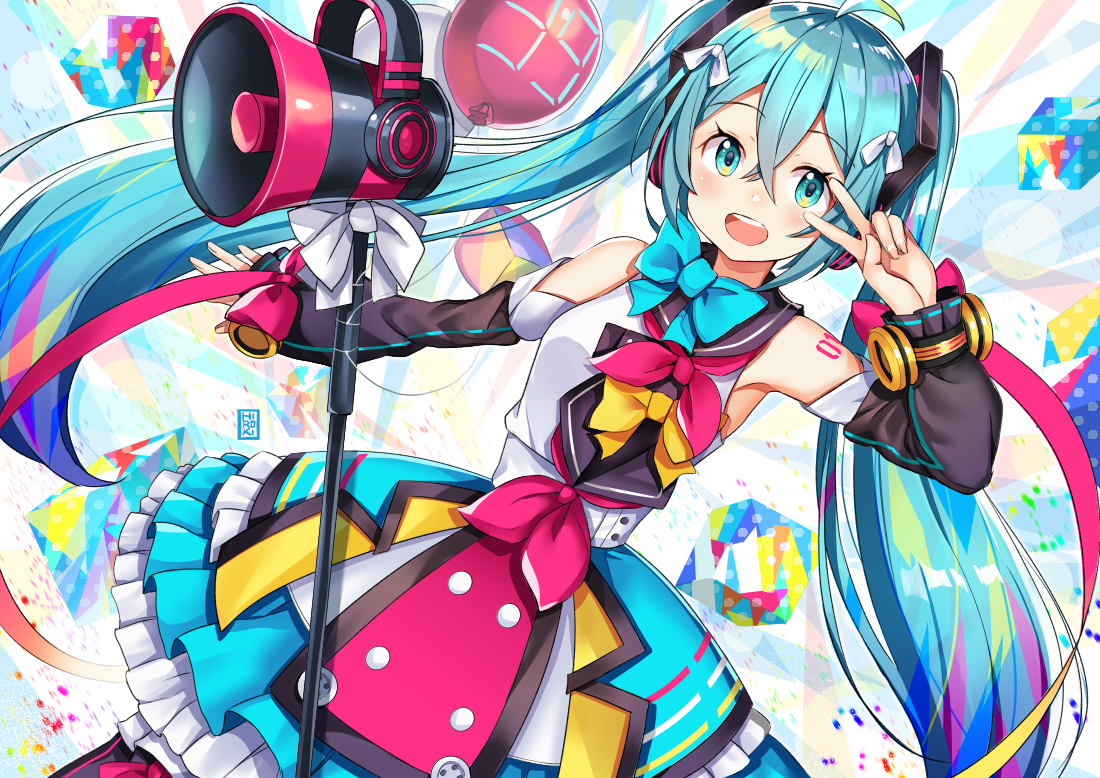 Magical Mirai 2018 - Аниме, Anime Art, Vocaloid, Hatsune Miku, Magical Mirai, Pixiv