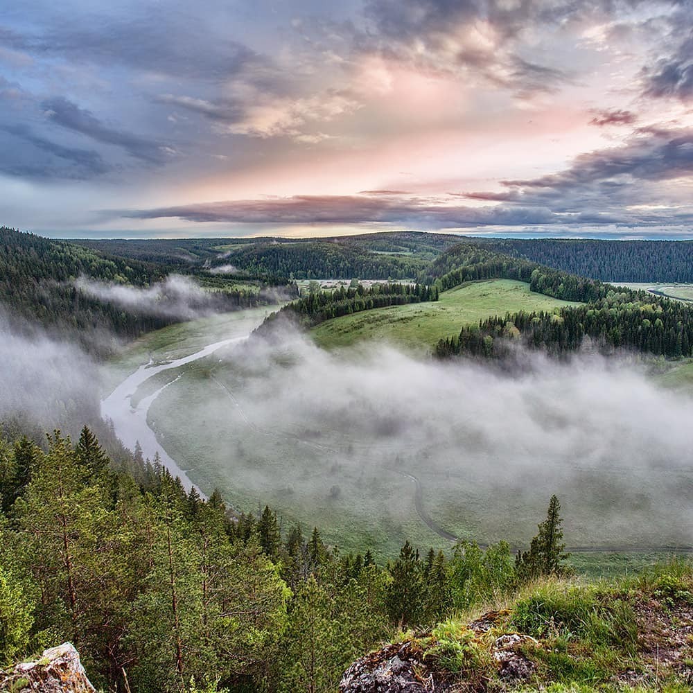 Vakutin stone on the Irgina river, Perm region - Perm Territory, Interesting, The photo, beauty of nature