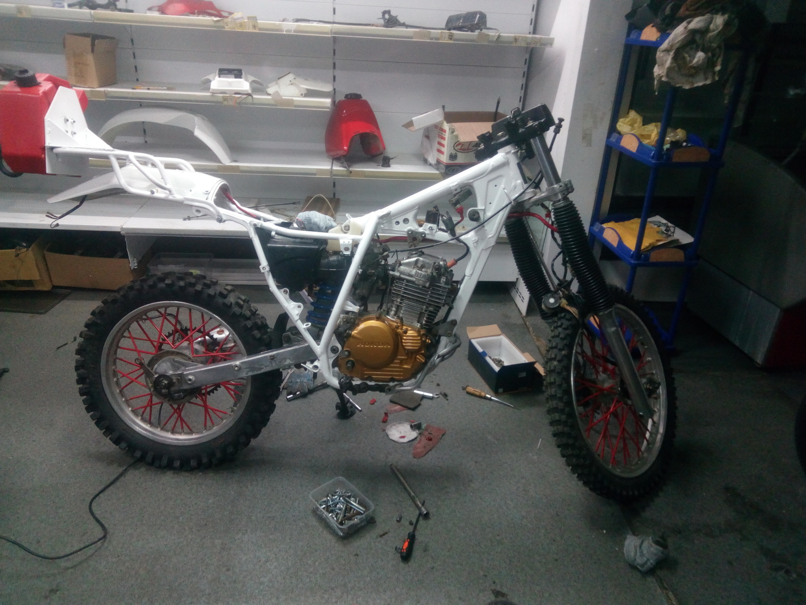 Motorcycle restoration - My, Motorcycles, Restoration, Rukozhop, Longpost, Moto