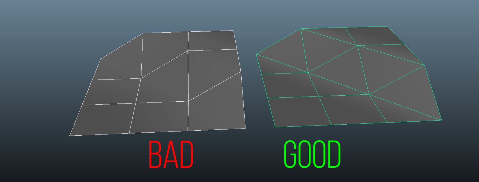 Good manners in 3D modeling - My, 3D modeling, Topology, Longpost