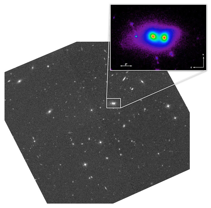 Mysterious object CSL-1 - Space, Elliptical galaxy, String theory