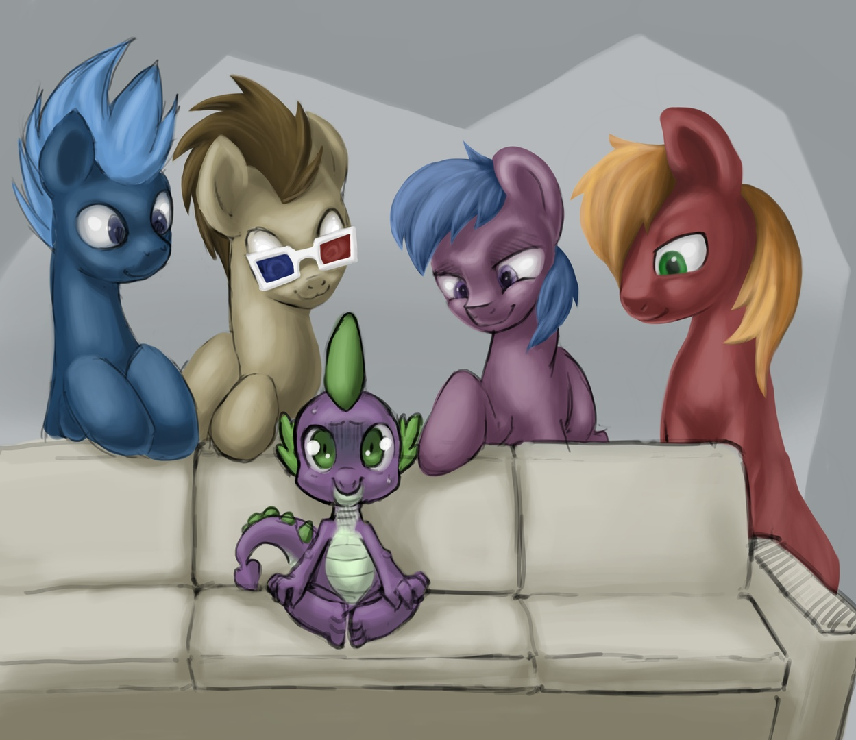 To be contined - My Little Pony, Spike, Big Macintosh, Doctor Whooves, Original Character, Понификация, MLP Edge, MLP Gay