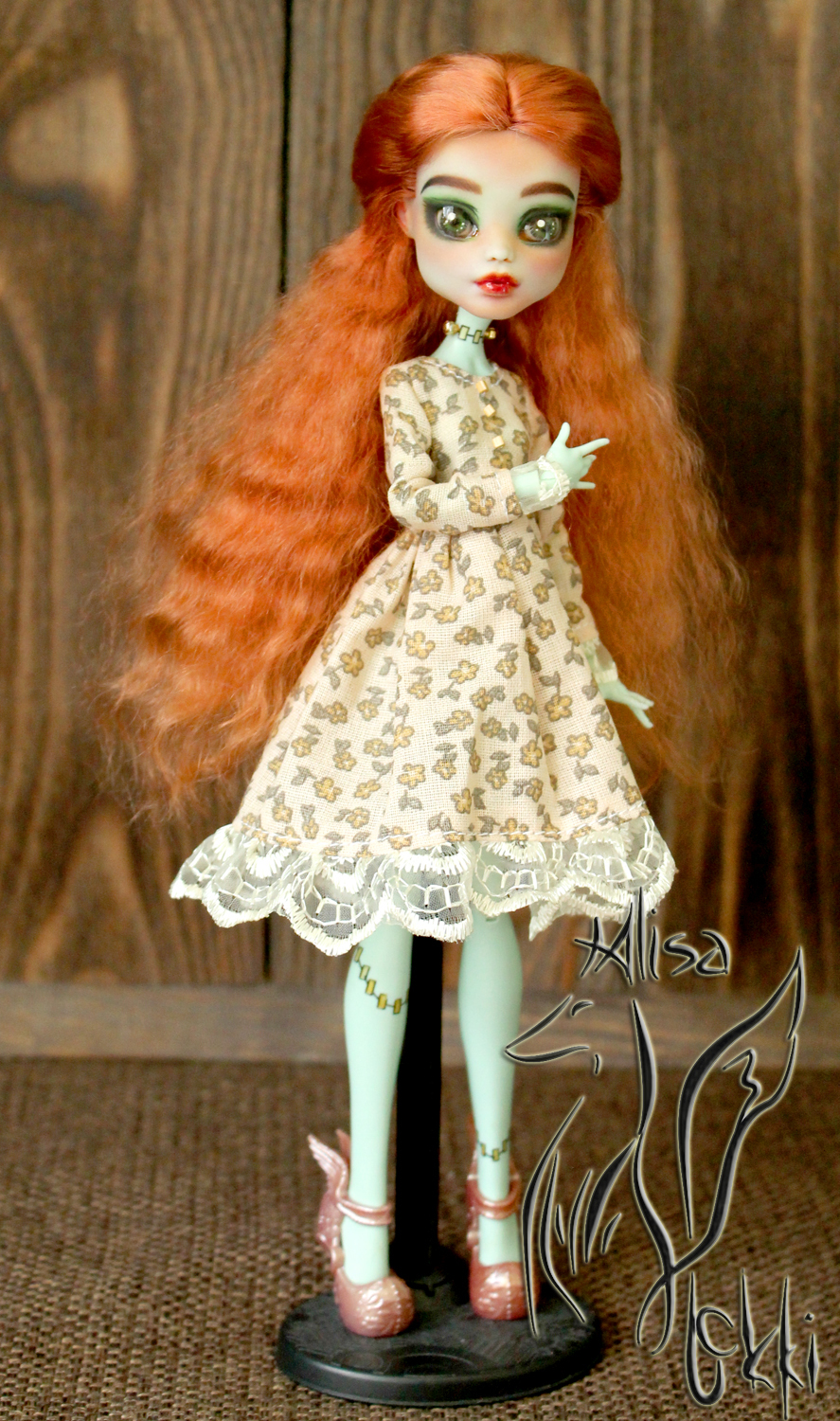 New girl - My, Jointed doll, Ooak, Monster High, beauty, Redheads, Longpost