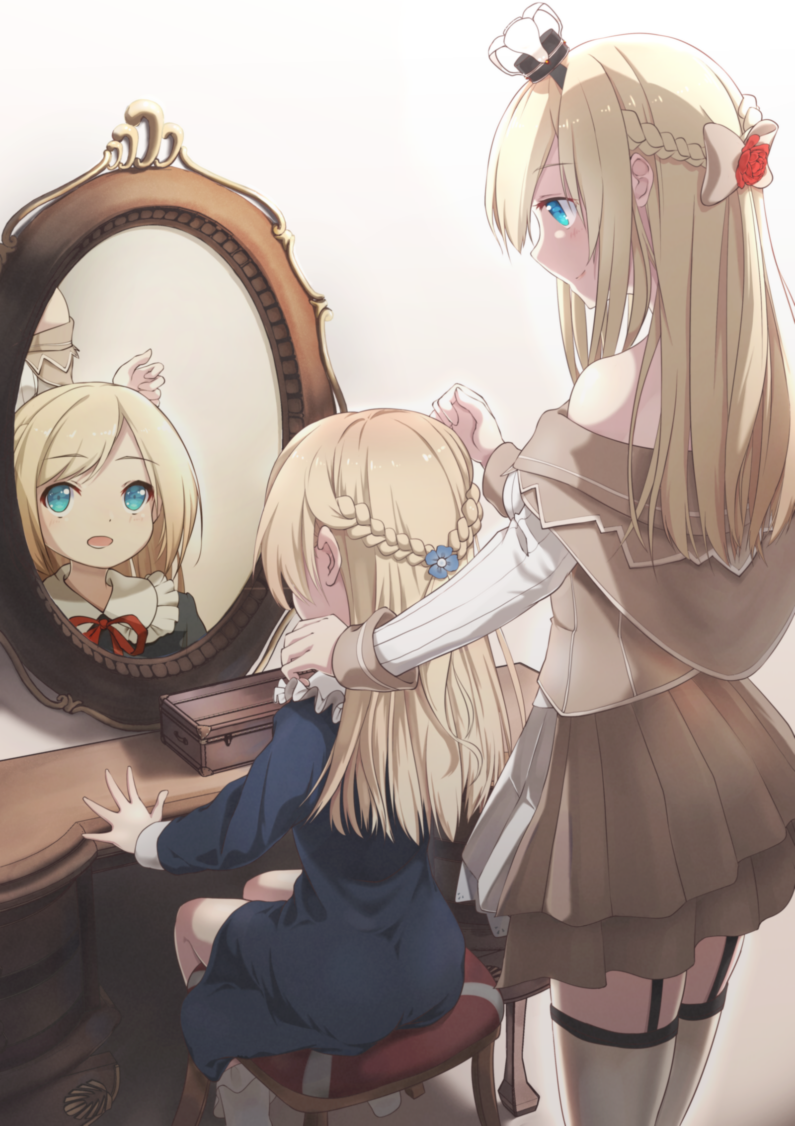 Ladies - Kantai collection, Anime, Anime art, Jervis, Warspite