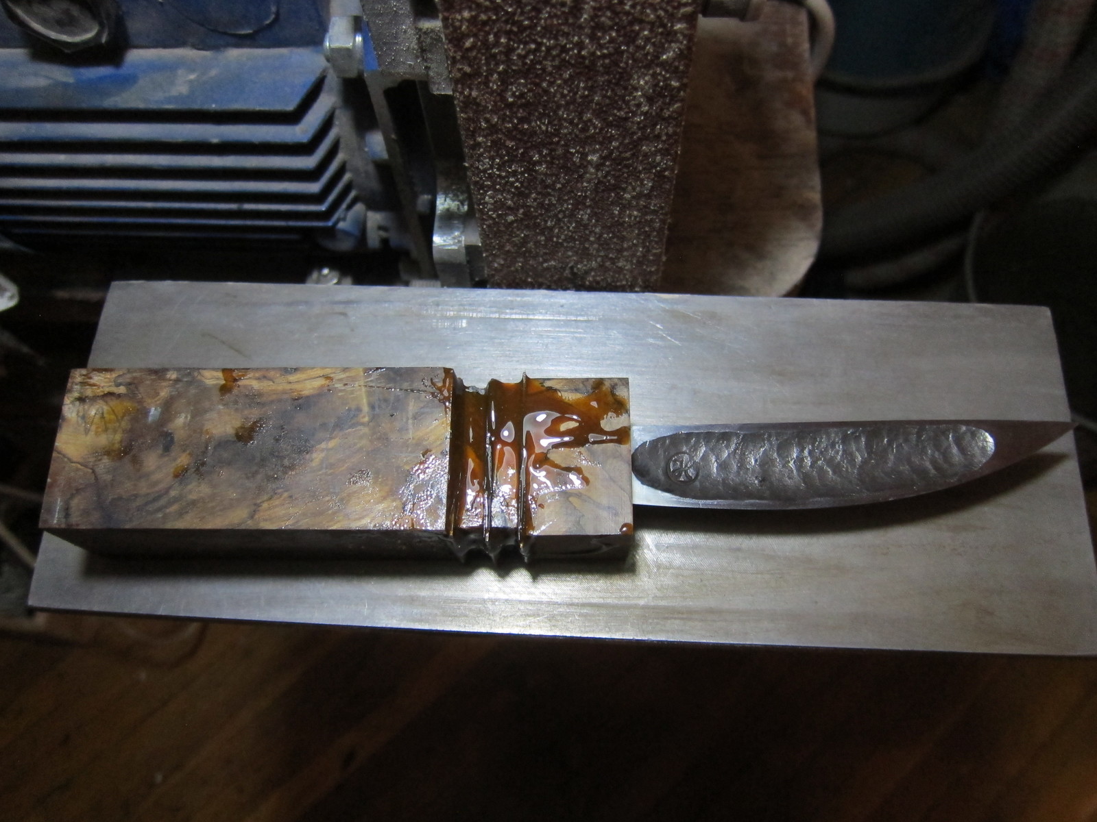 Как я якутский нож делал | Пикабу