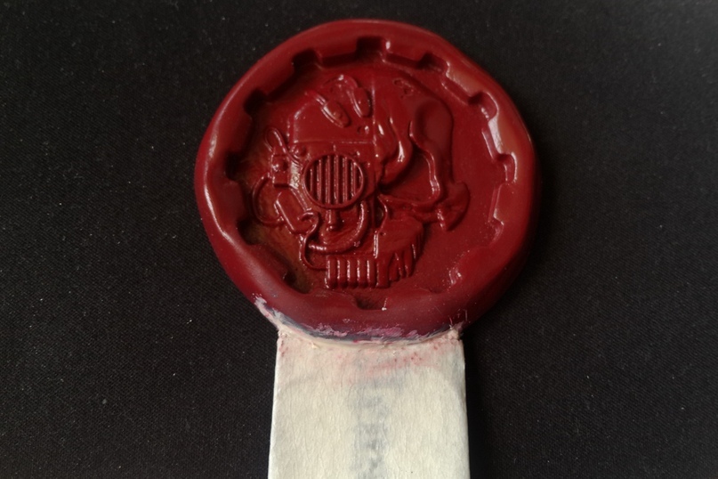 Seal of Purity Adeptus Mechanicus Warhammer 40,000 - My, , Warhammer 40k, Adeptus Mechanicus, Imperium, Seal of purity, Longpost, Needlework, Warhammer, Wh Art