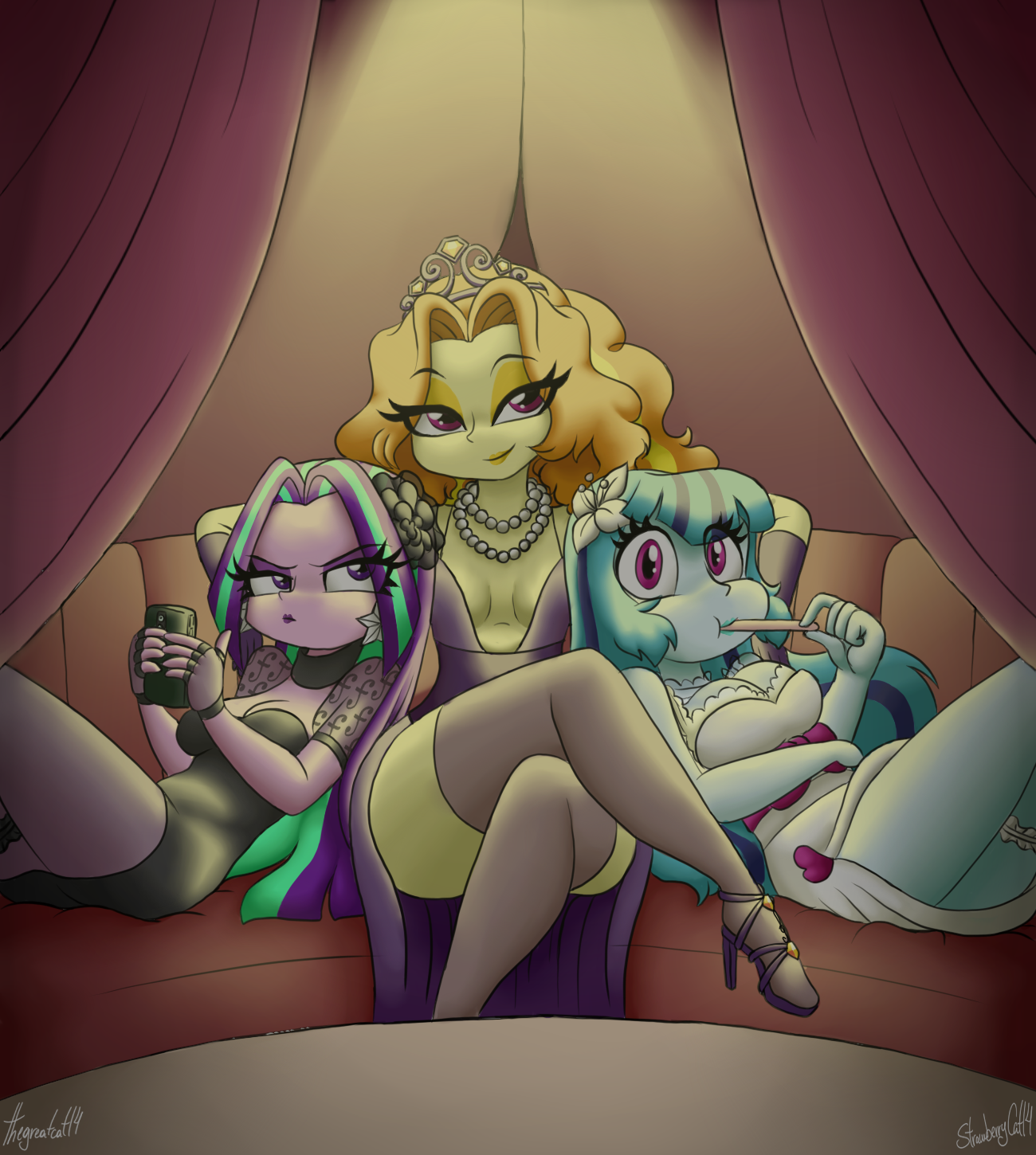 Самые СВЭГовые злодеи - My Little Pony, Dazzlings, Adagio Dazzle, Sonata Dusk, Aria Blaze, Equestria Girls