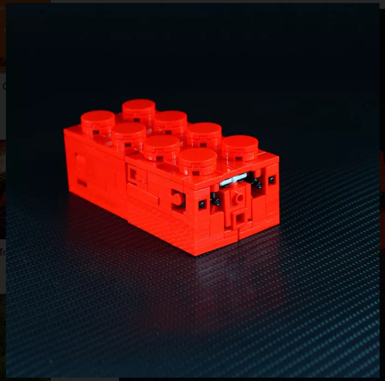 Lego block with a secret - Lego, With a secret, , Robot, Asians, The photo, Longpost