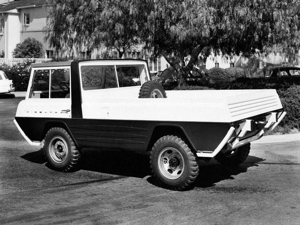 Kaiser-Willys Jeep Wide-Trac Concept by Crown Coach '1960 - Kaiser, Willys, Джип, Концепт, Авто, Длиннопост