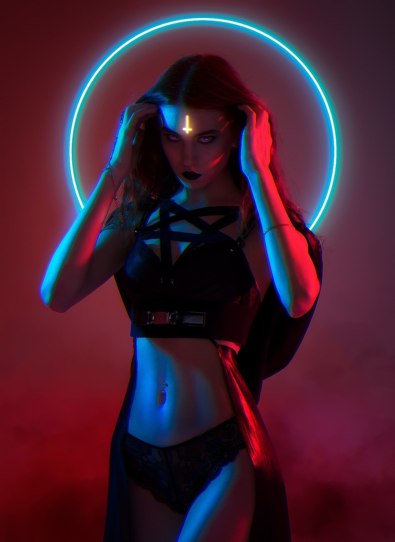 Neon Witches by Akunohako - , , Cosplay, Longpost