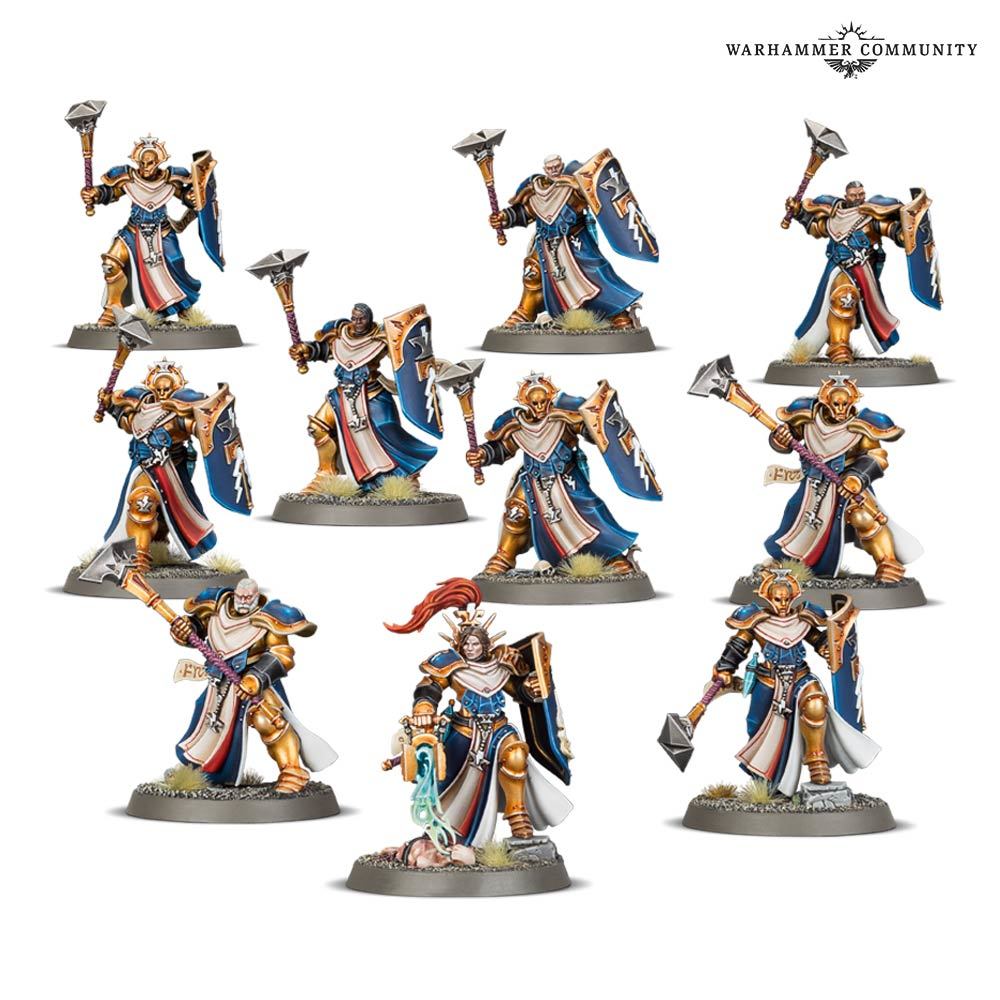 In honor of the release of the second edition of AoS, the official promos of all future releases for Stormcasts and Nightaunts were shown - Warhammer: age of sigmar, Stormcast Eternals, Nighthaunt, Aos News, Miniature, Longpost