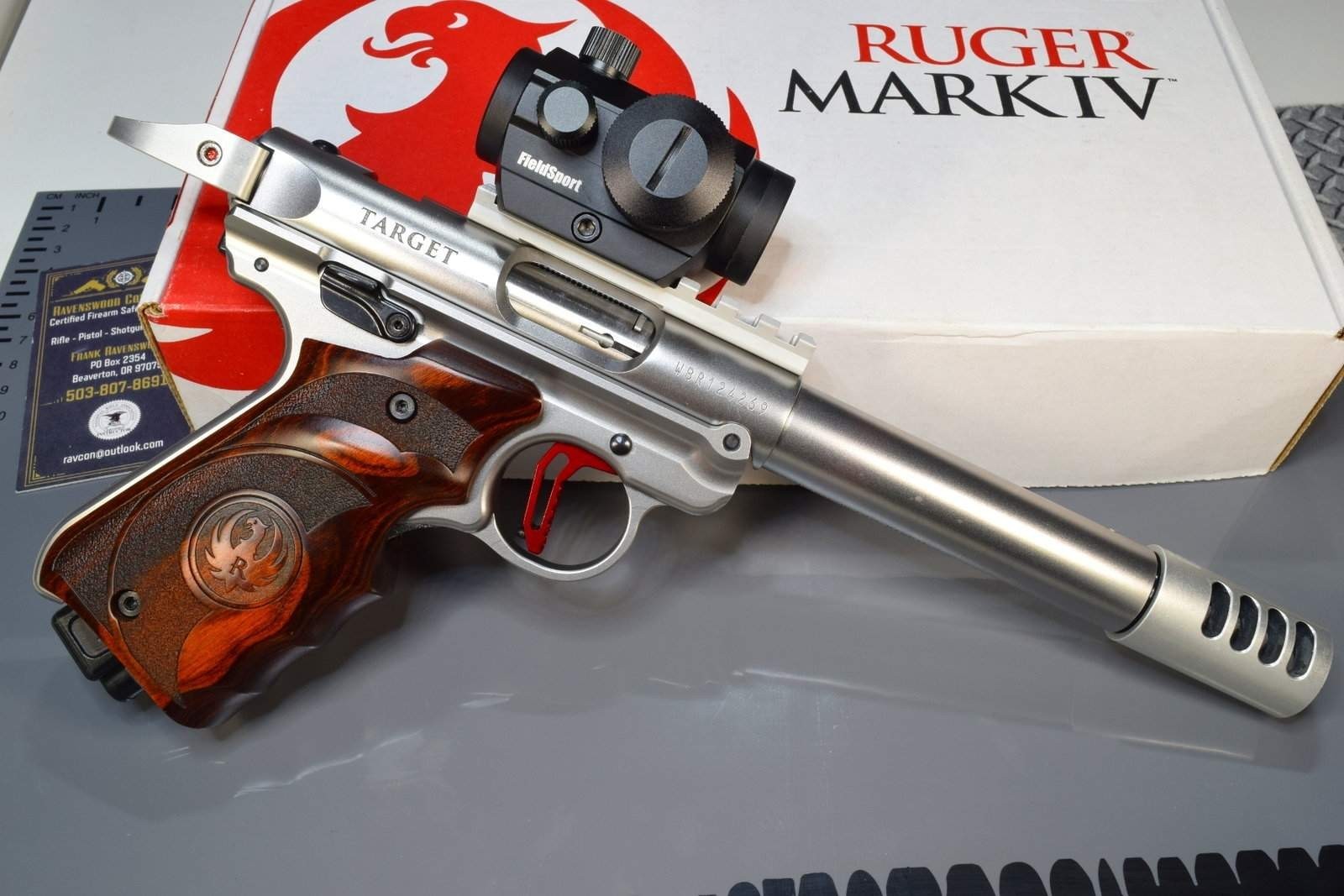 Ruger Mark IV. - Оружие, Ruger, Пистолеты, Хобби, Тишина, Картинки, Длиннопост