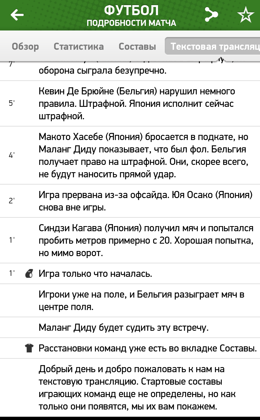 Текстовая трансляция бельгия япония - Моё, Футбол, Чемпионат мира по футболу 2018, Важно, Длиннопост