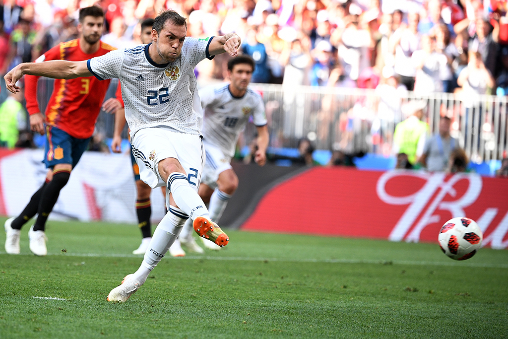 My kung fu is stronger than yours - Artem Dzyuba, Hit, Style, Football, 2018 FIFA World Cup, Russia