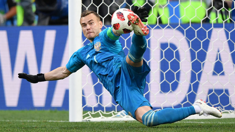 superhero movie - World championship, Football, A. A. Akinfeev, Igor Akinfeev