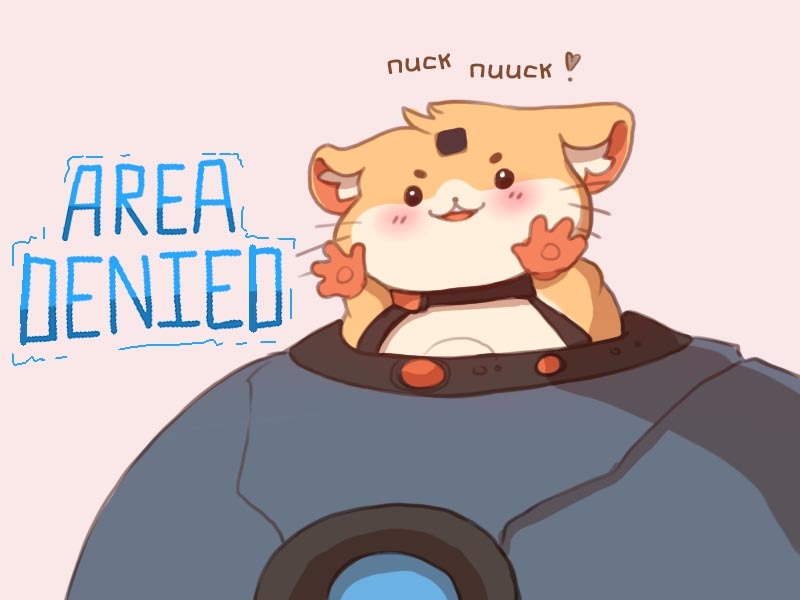 When you're cute but your ultimate is even cuter - Overwatch, Blizzard, Hammond, Longpost