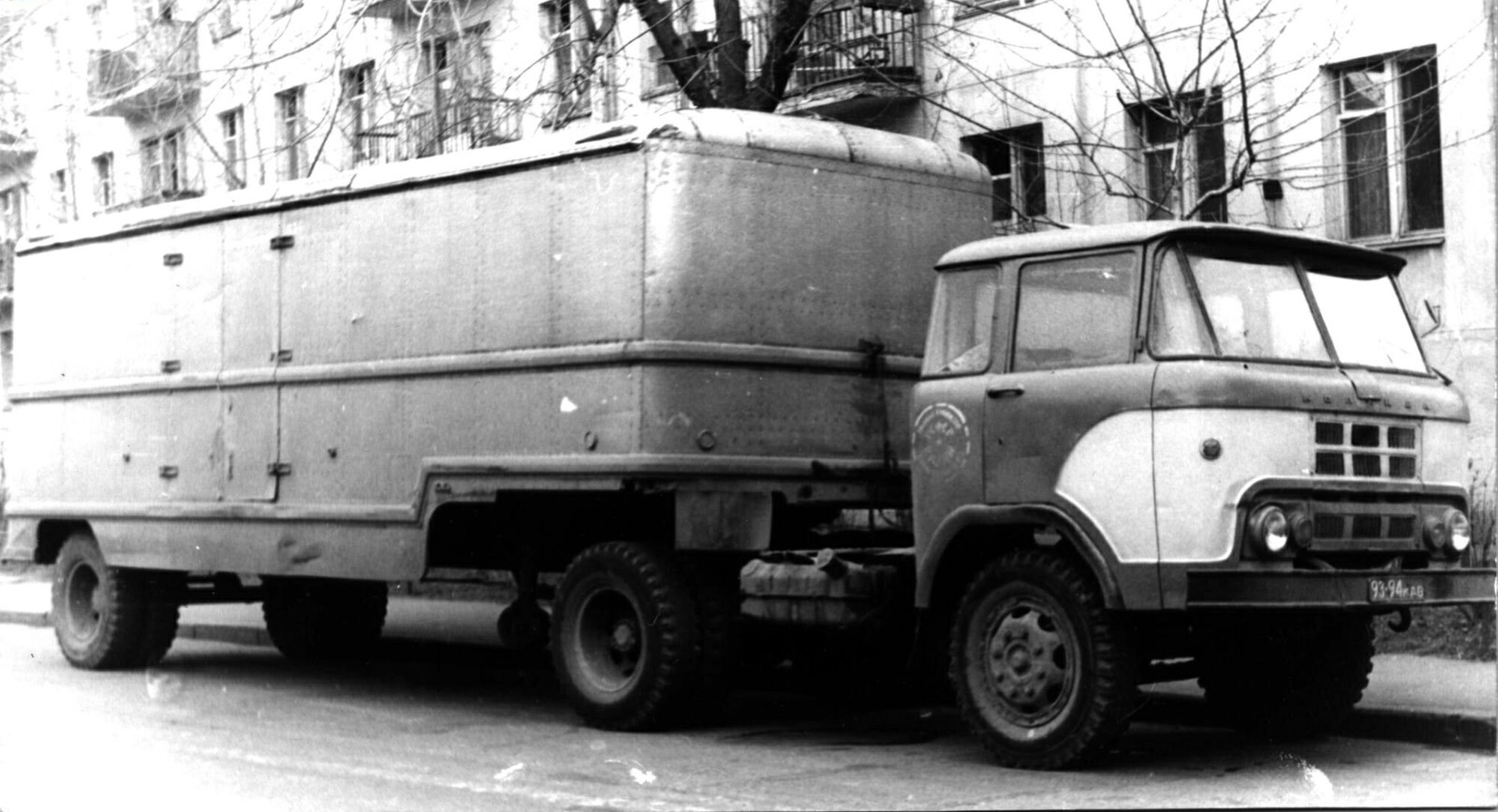 KAZ-606. The first cabover truck in the USSR - Kaz, Truck, Tractor, Longpost