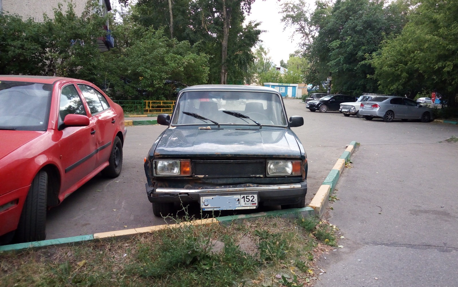 Любитель повернуть налево)) - Моё, Нижний Новгород, Авто, 2105, Поворотники, Ваз-2105