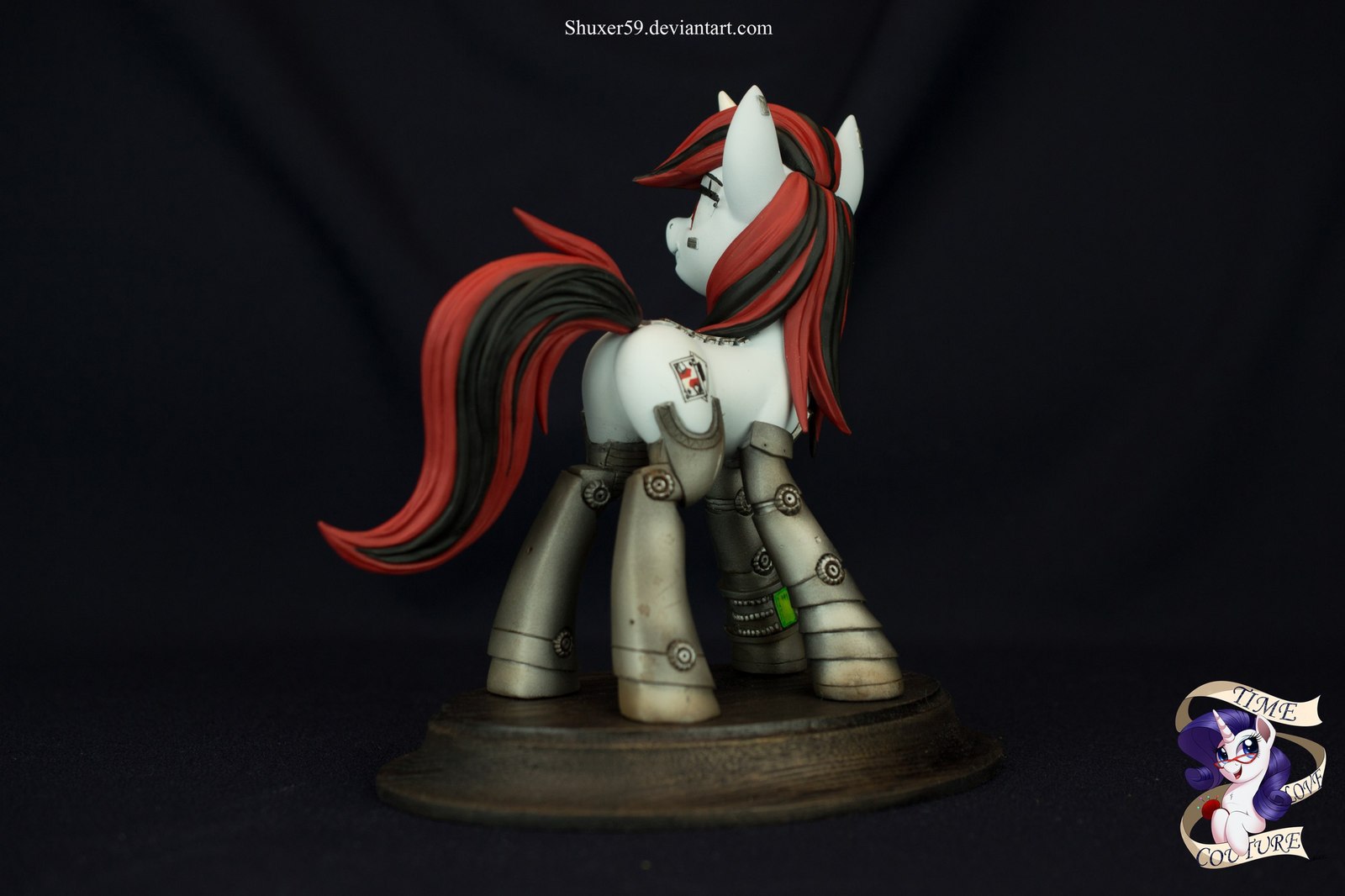 Blackjack figurine - My little pony, Fallout: Equestria, Blackjack MLP, , , Shuxer59, Foe: Project Horizons, Longpost, MLP Blackjack, Figurines