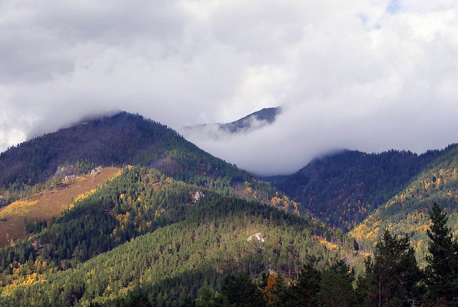 Clouds above the mountains. - My, Arshan, The mountains, beauty, The photo