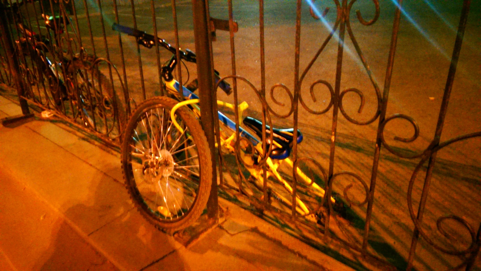 Stuck in anti-theft - My, Yekaterinburg, A bike, Anti-theft system